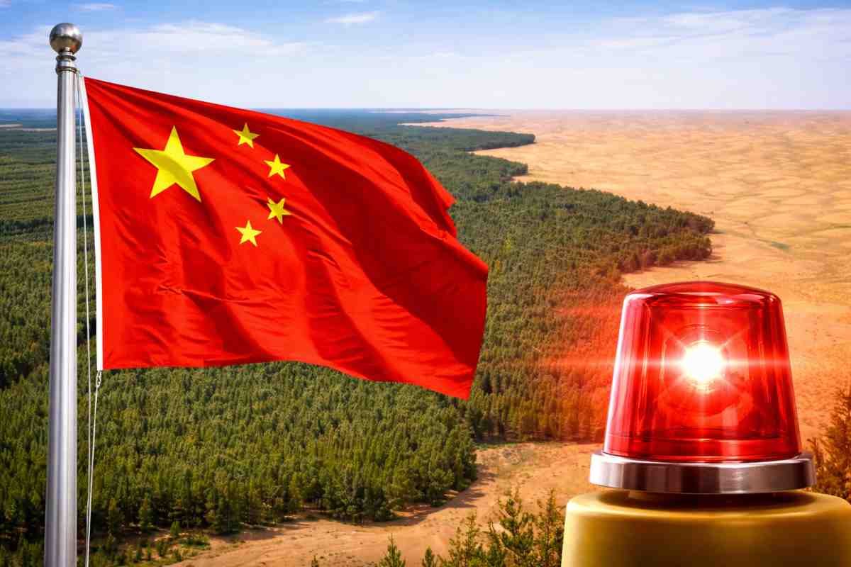 cina modifica il clima